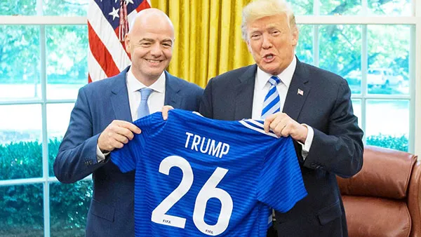 Fifa : La Maison Blanche vole au secours de Infantino