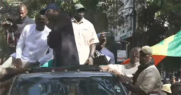 Caravane – Ousmane Sonko à la Médina hier : L’opposition est «à bout de souffle»