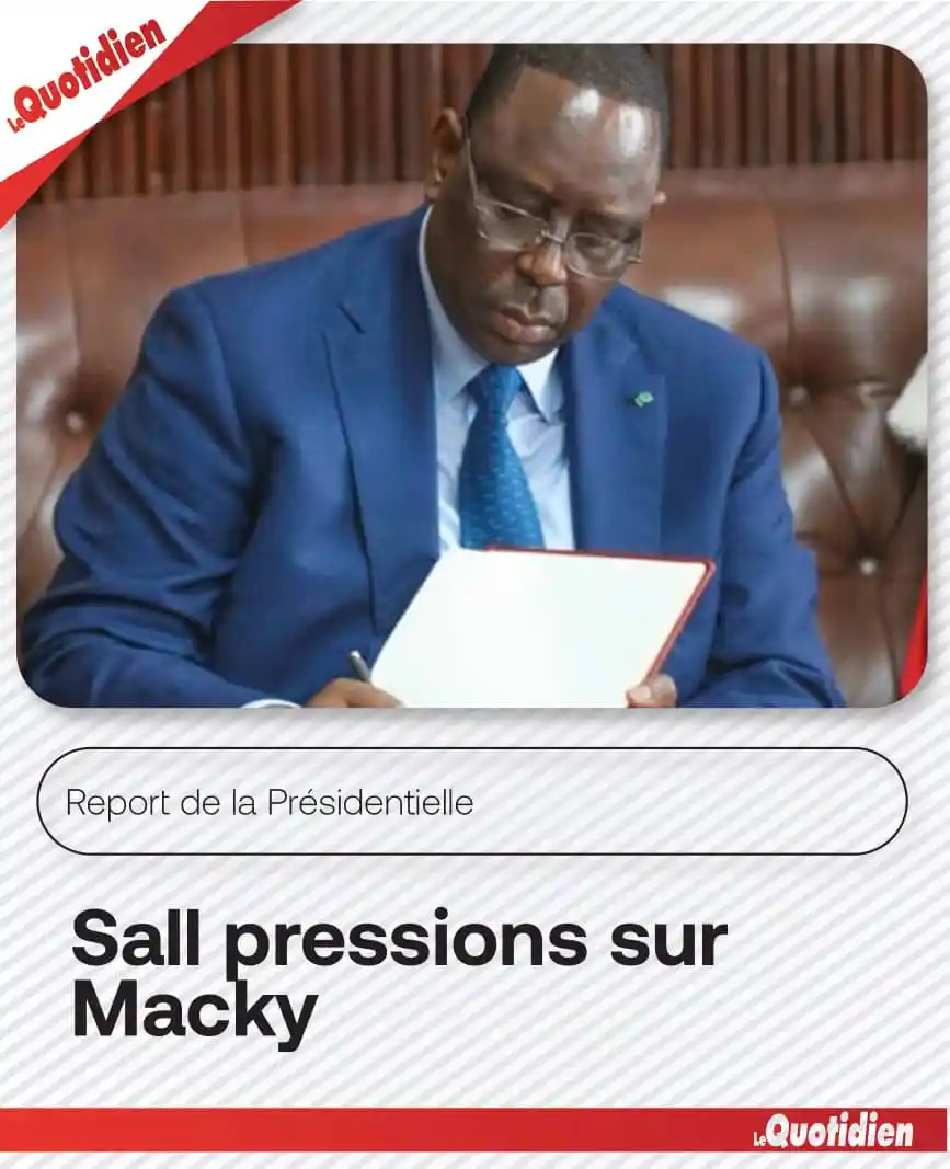 Postponement of the Presidential Elections: Heavy Pressure on Macky