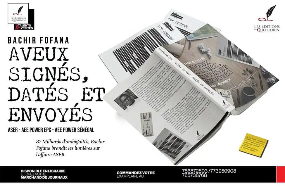 Ma note de lecture sur Aveux signés, datés et envoyés de Bachir Fofana