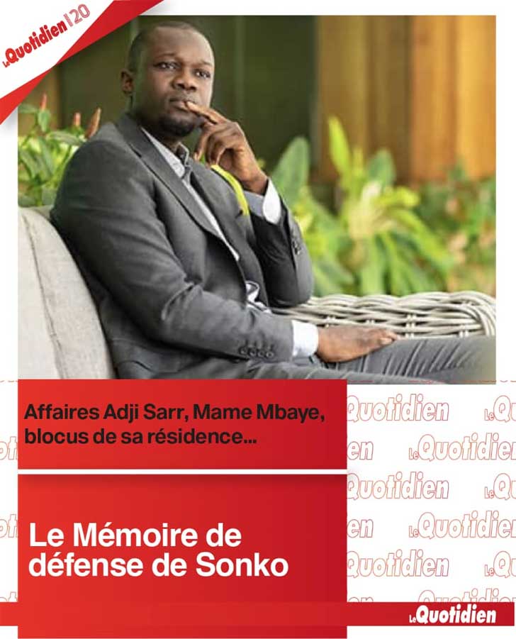 Cases of Adji Sarr, Mame Mbaye Niang, Blockade of his Residence…: The Sonko Defense Brief
