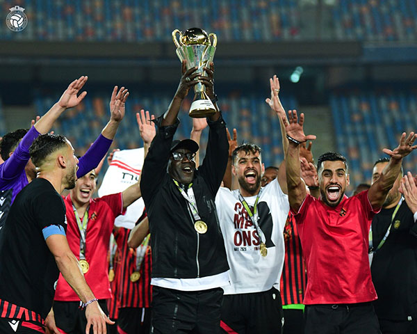 Finale – Vainqueur de la Coupe Caf avec l’Usma : Lamine Ndiaye honore le Sénégal