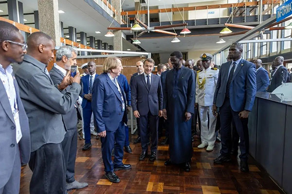 CAN 2025 Diomaye Faye à Motsepe, Macron au Sommet Africa Forward : «Le Sénégal est champion d’Afrique»
