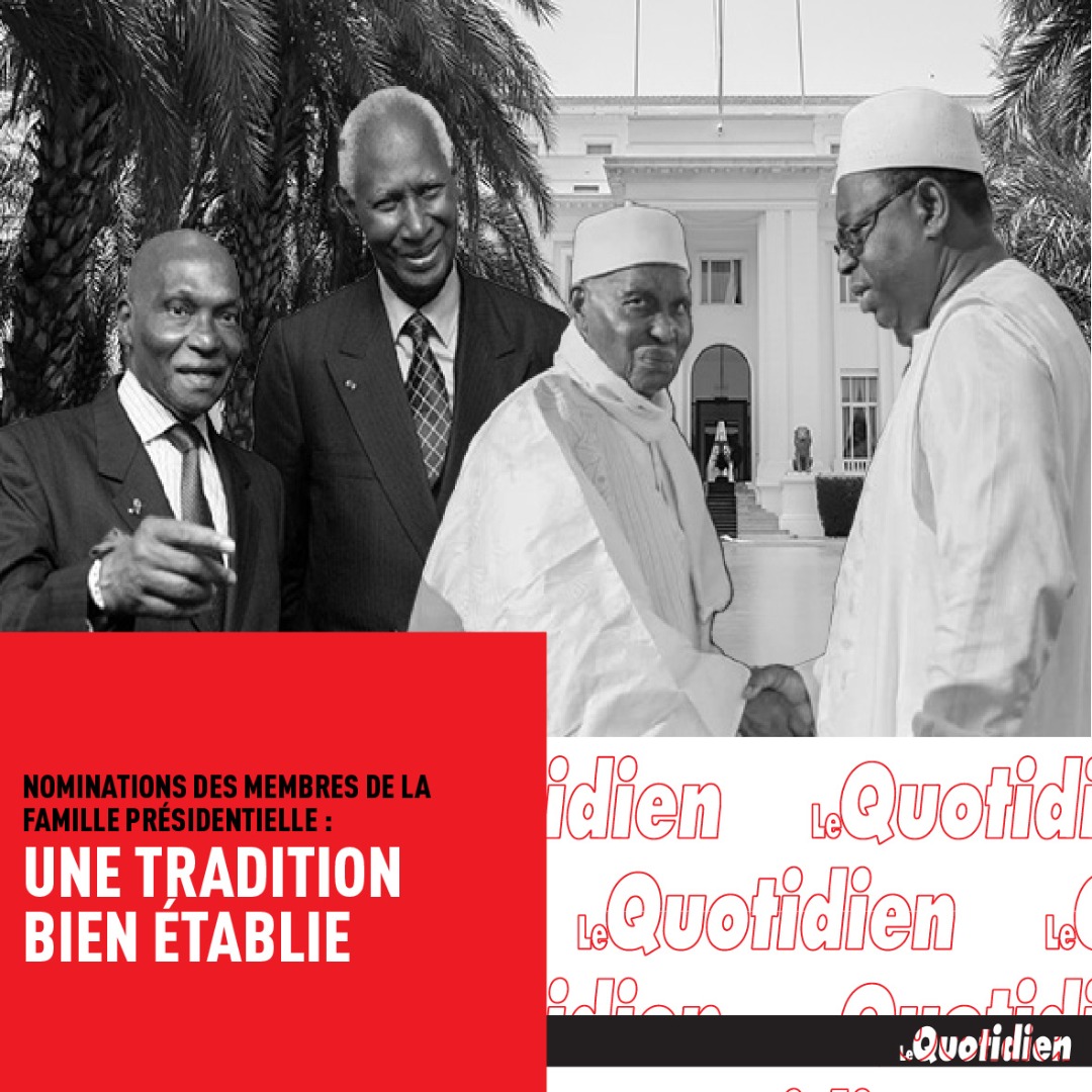 Ruling with Relatives : From Senghor to Macky, Blood Runs Deep