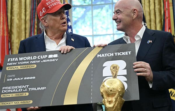 Mondial 2026 : Donald Trump choqué par le prix des places