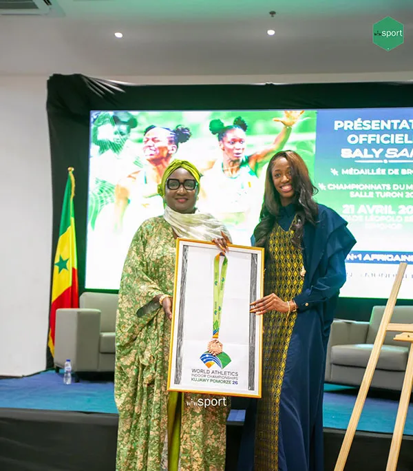Athlétisme – Les promesses de la ministre des Sports Khady Diène Gaye : «L’Etat sera le premier supporter et sponsor de Saly Sarr»