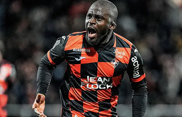 Lorient – Avec 9 buts en 18 matchs cette saison : Bamba Dieng marche sur la Ligue 1