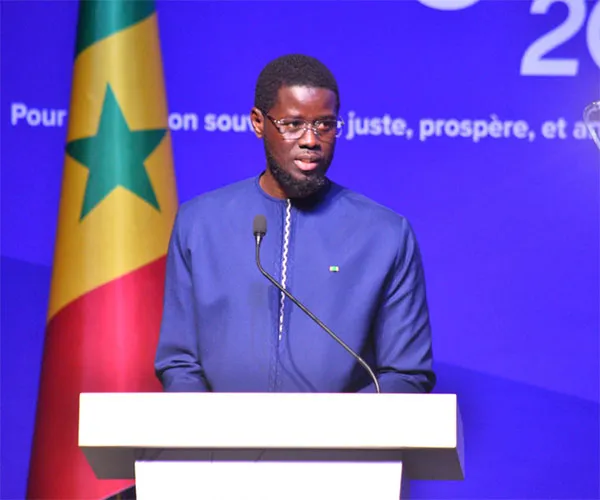 Message : Bassirou Diomaye Faye salue le sacre des U15 et le titre de Adama Diop en Mma