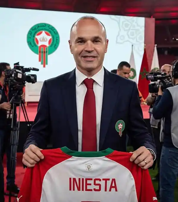 Maroc : Iniesta rejoint les Lions de l’Atlas pour un rôle clé