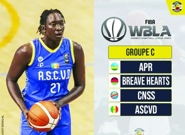 WBLA – Championnat d’Afrique de basket au Caire : L’Asc Ville de Dakar en tête du Groupe C
