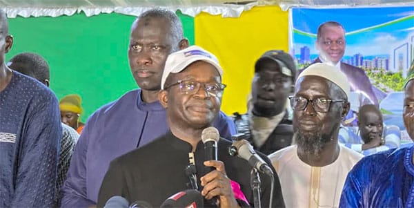 Notto-Diobass – Après avoir inauguré le Poste de santé de Tatène Sérère Alioune Sarr prône un accès égalitaire aux soins
